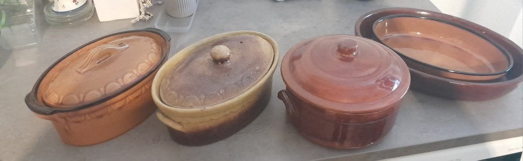 Paté potten/schalen, Ophalen of Verzenden, Zo goed als nieuw, Steen/keramiek, Overige typen