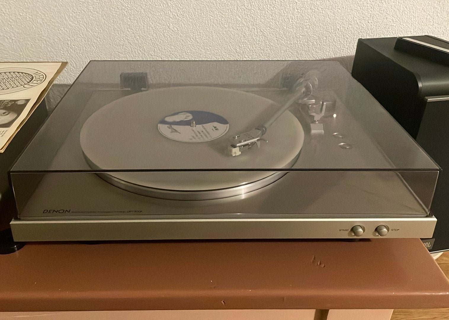 Denon DP-300F volautomatische platenspeler, Overige merken, Automatisch, Ophalen of Verzenden, Zo goed als nieuw