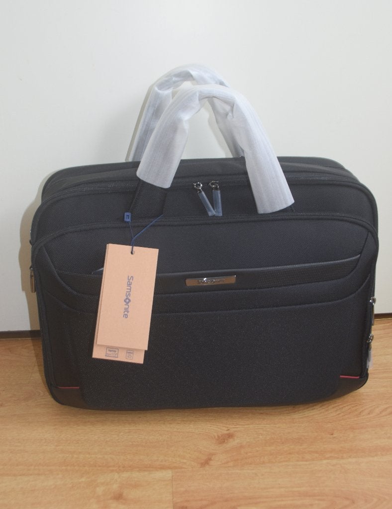Nieuwe Samsonite Pro-DLX 6 Aktetas 17.3" laptoptas USB poort, Verzenden, Gevoerd laptopvak, Nieuw, Samsonite