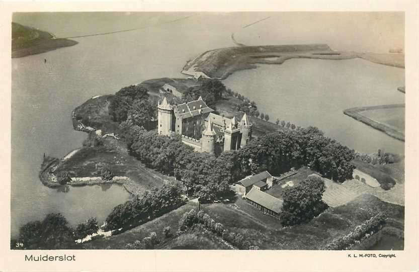 300-164-035 Muiden Muiderslot, Verzamelen, Verzenden, Voor 1920, Noord-Holland