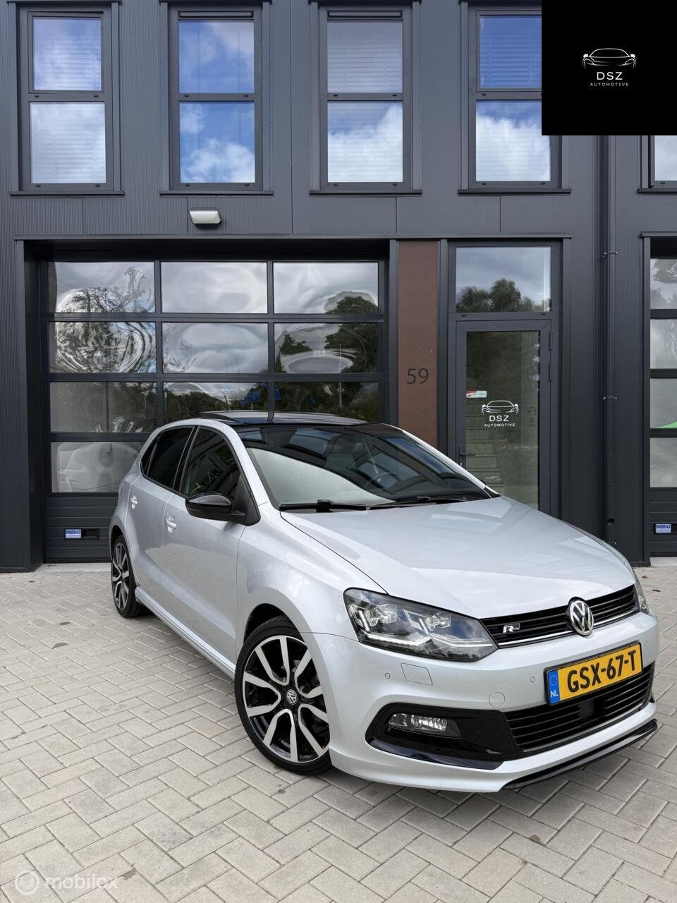 Volkswagen Polo 1.4 TDI DSG R-Line /Pano/ Leer/ACC/ Led/ Vol, Gebruikt, 580 kg, Bedrijf, Diesel