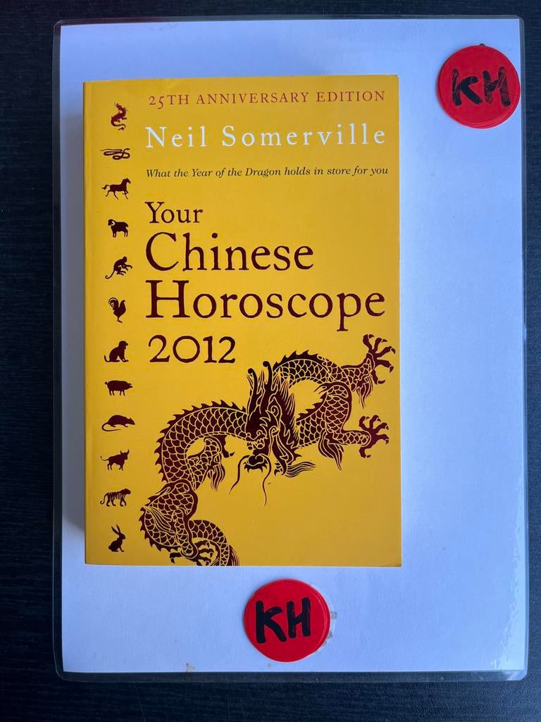 Jouw Chinese Horoscoop 2012 - Neil Somerville, Boeken, Ophalen of Verzenden, Zo goed als nieuw, Astrologie, Achtergrond en Informatie