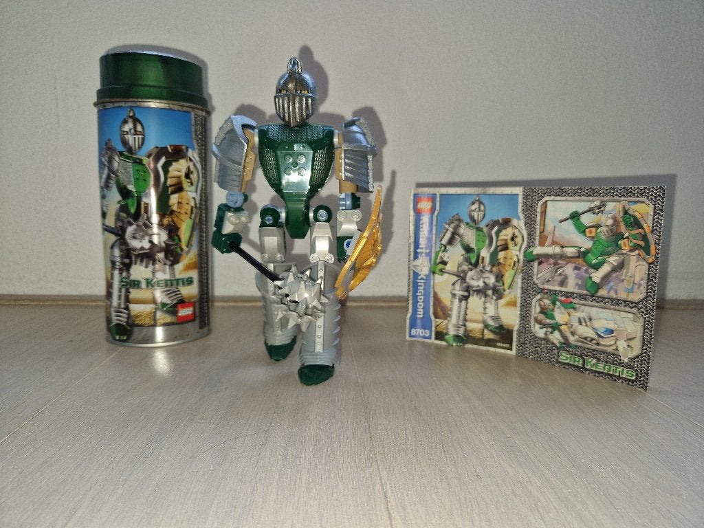 Sir Kentis, lego 8703, Knights Kingdom, Compleet, Gebruikt, Overige thema's, Lego