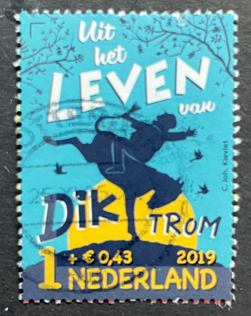 2019 Kinderpostzegels kinderboeken nvph 3788 Dik Trom, Postzegels en Munten, Postzegels | Nederland, Ophalen of Verzenden, Na 1940