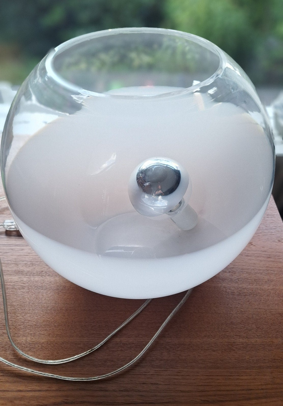 Ilu design lamp, Ophalen, Wit, E27 (groot), Modern