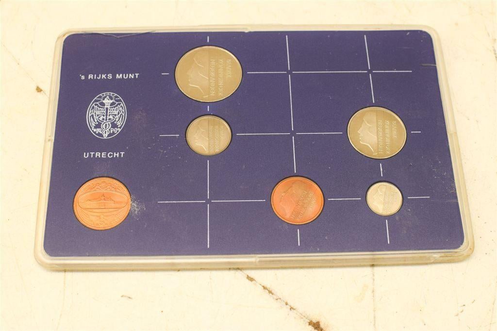 Muntset van de rijksmunt in utrecht 51237, Postzegels en Munten, Munten | Nederland, Ophalen of Verzenden, Koningin Beatrix, Overige waardes