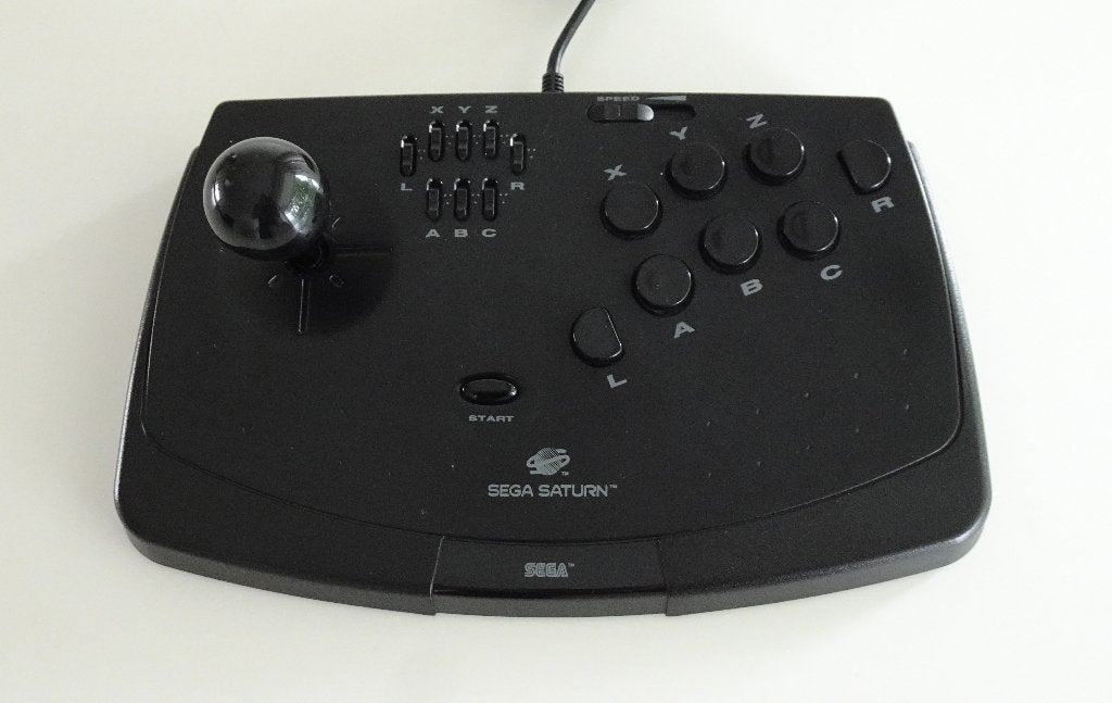 Sega Saturn Arcade Stick MK-80302, Ophalen, 1 speler, Zo goed als nieuw, Vanaf 3 jaar