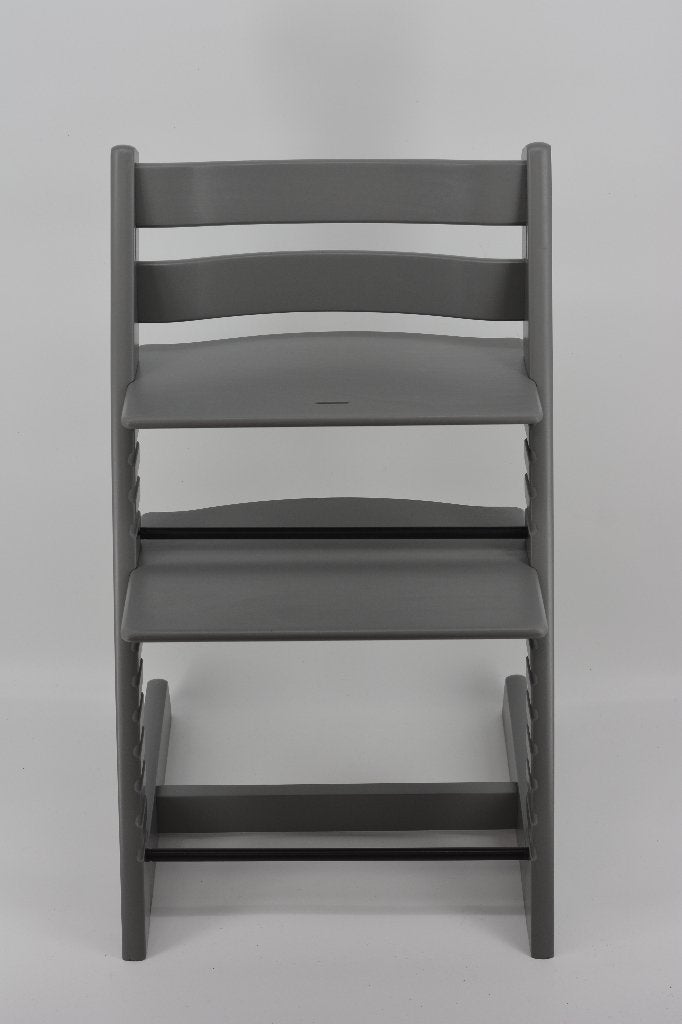 Stokke Tripp Trapp Storm Grey – Tripp Trapp met tray, Verzenden, Zo goed als nieuw, Meegroeistoel, Aanschuifbaar