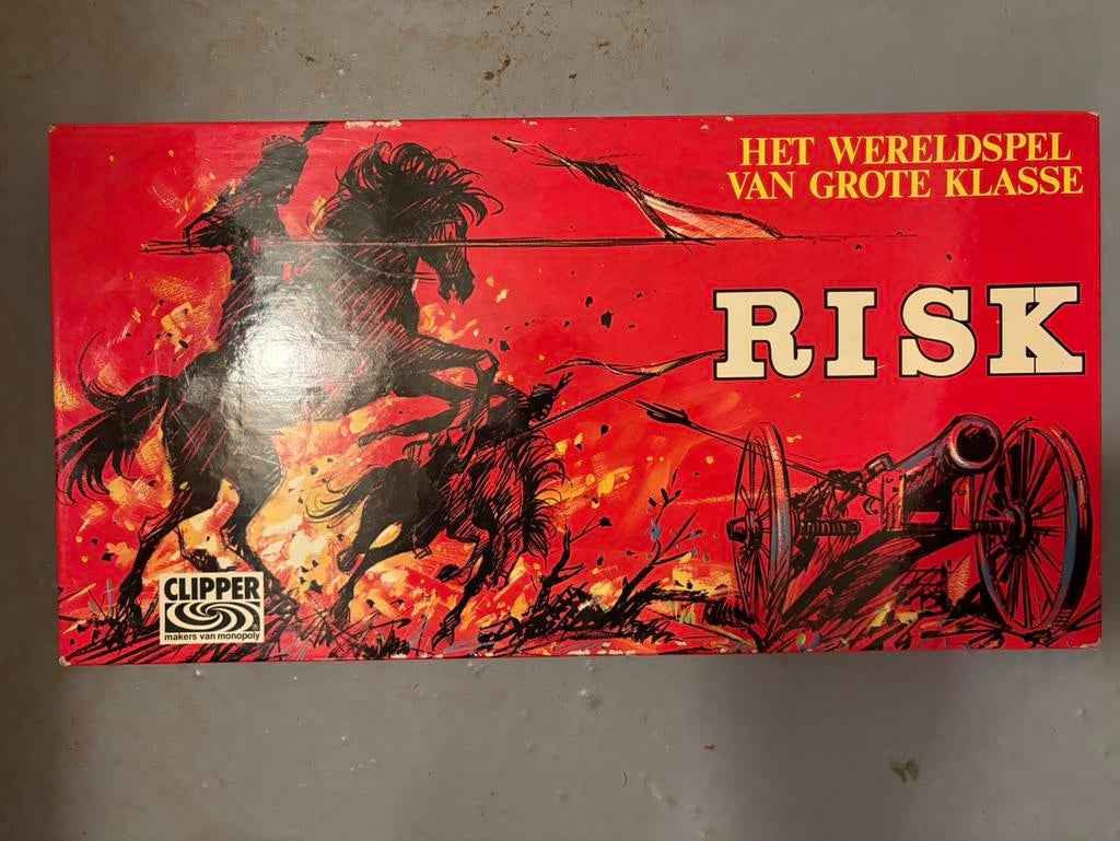 Vintage originele risk “ de goede” versie, Hobby en Vrije tijd, Gezelschapsspellen | Bordspellen, Ophalen of Verzenden, Zo goed als nieuw