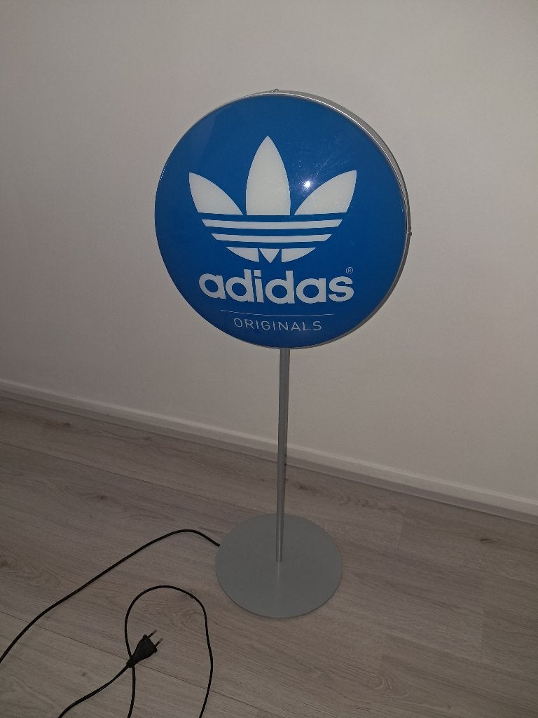 Adidas lamp,reclame,collectors item,lollipop, Ophalen of Verzenden, Huis en Inrichting