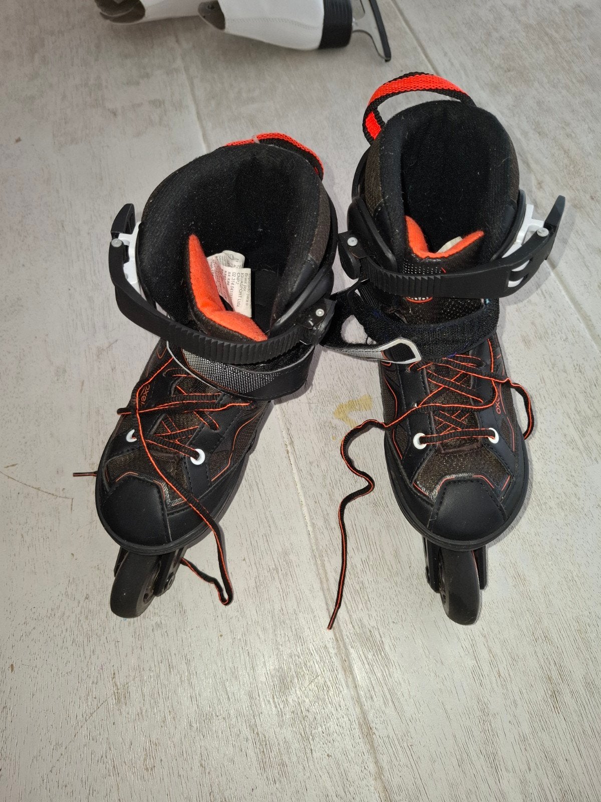 Oxelo Roller Fit 3 inline skates - Maat 32-35, Ophalen, Verstelbaar, Gebruikt, Kinderen