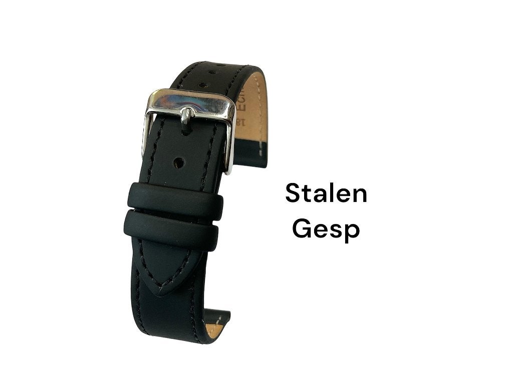 horlogeband, Overige merken, Overige materialen, Leer, Verzenden