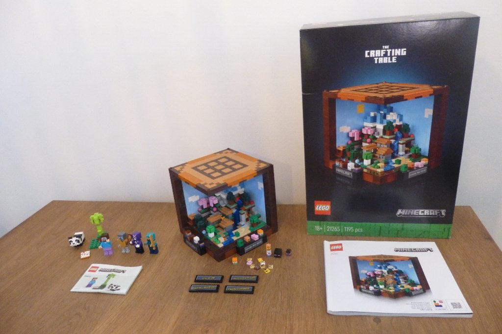 Lego Minecraft 21265 compleet en wat extra, Minecraft, Lego, Ophalen of Verzenden, Complete set