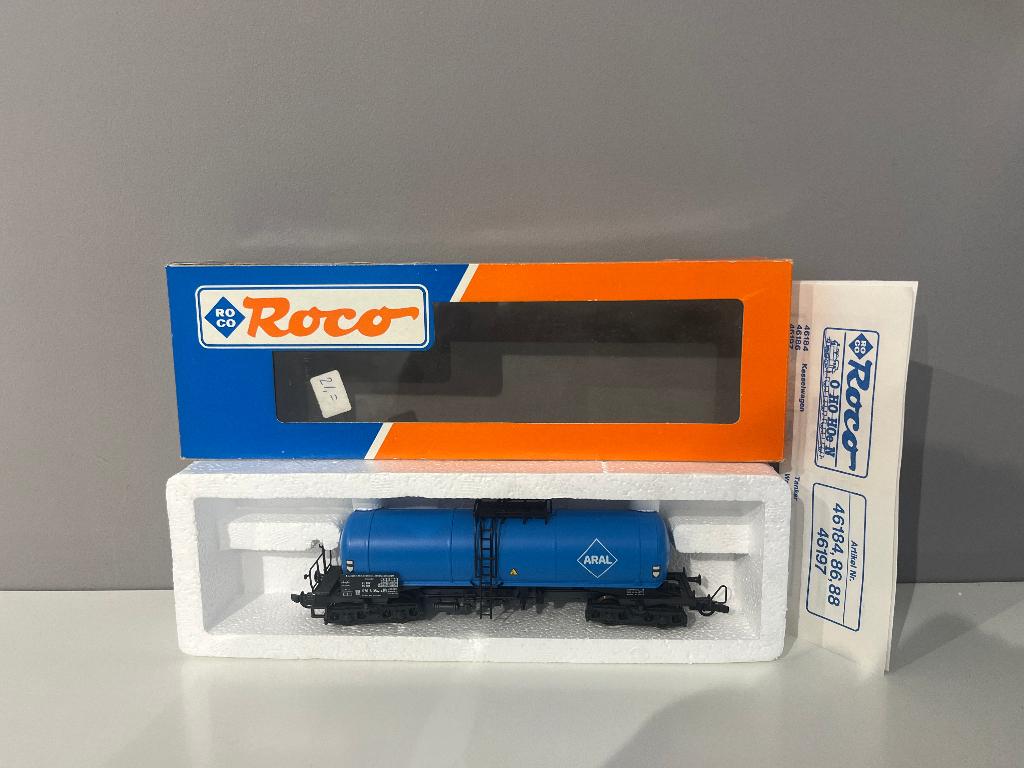roco 46186 aral ketelwagon h0, Gelijkstroom, Wagon, Ophalen of Verzenden, Zo goed als nieuw