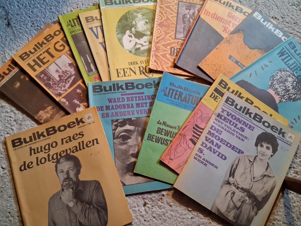 BulkBoek en Literatuurkrant - Diverse nummers 40 stuks, Boeken, Ophalen of Verzenden, Gelezen, Overige typen