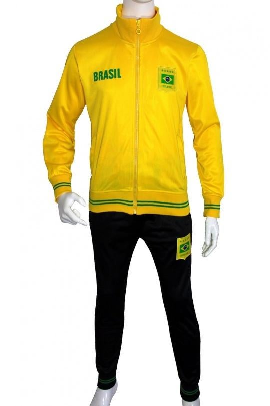 Super Mooi Trainingspak van Brazilië 146/152, Verzenden, Jongen of Meisje, Original's, Nieuw