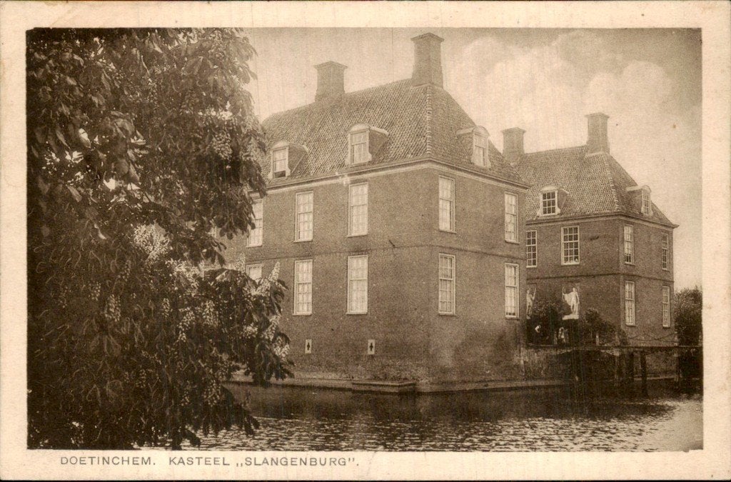 Doetinchem - Kasteel - Slangenburg, Ophalen of Verzenden, Voor 1920, Gelopen, Gelderland