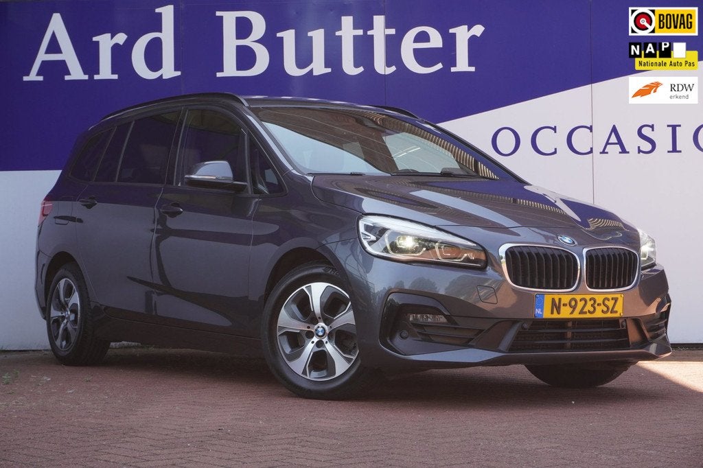 BMW 2-serie Gran Tourer 218i 7PERS. Business Edition Plus+Le, Auto's, BMW, Gebruikt, 2-Serie Gran Tourer, 7 stoelen, 19 km/l