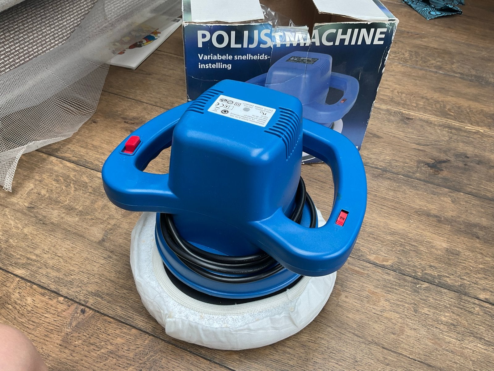 Globaltronics Polijstmachine GT-PolM-01 - 120W, Ophalen of Verzenden, Gebruikt, Minder dan 600 watt, Overige typen