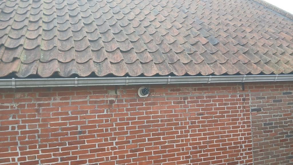Oud Hollandse holle dakpan, Ophalen, Gebruikt, Steen of Klei, 15 m² of meer