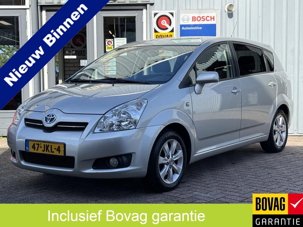 Toyota Verso 1.6 VVT-i Luna | DEALER ONDERHOUDEN | CRUISE |, Auto's, Toyota, Gebruikt, Zwart, 4 cilinders, Parkeersensor