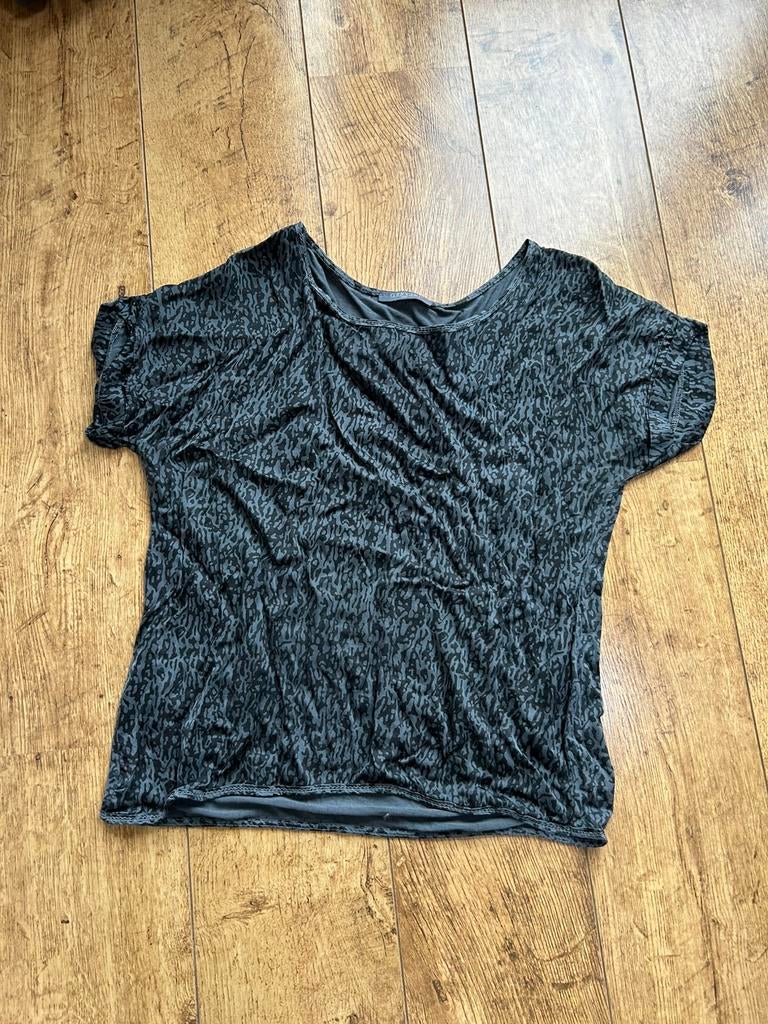 Leuk grijs shirt van G. Ricceri, maat XL, Maat 46/48 (XL) of groter, Ophalen of Verzenden, Zo goed als nieuw, Korte mouw