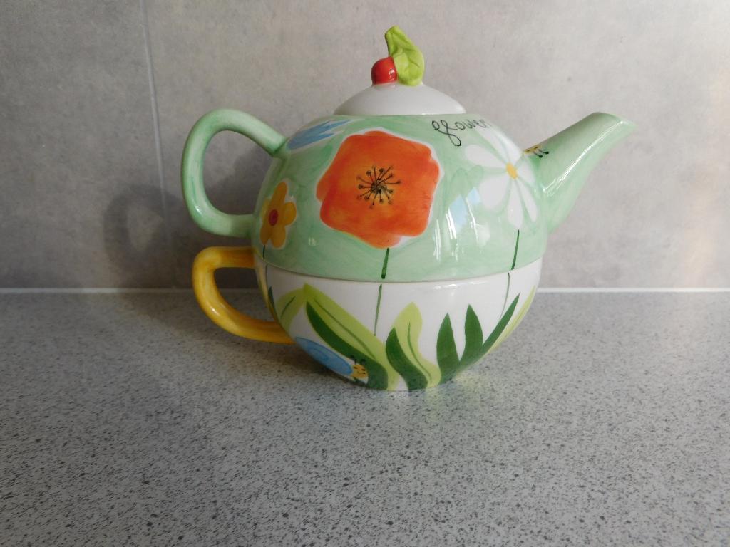 Tea for One Herbal Tea Price & Kensington, Ophalen of Verzenden, Zo goed als nieuw, Overige stijlen, Kop(pen) en/of Schotel(s)
