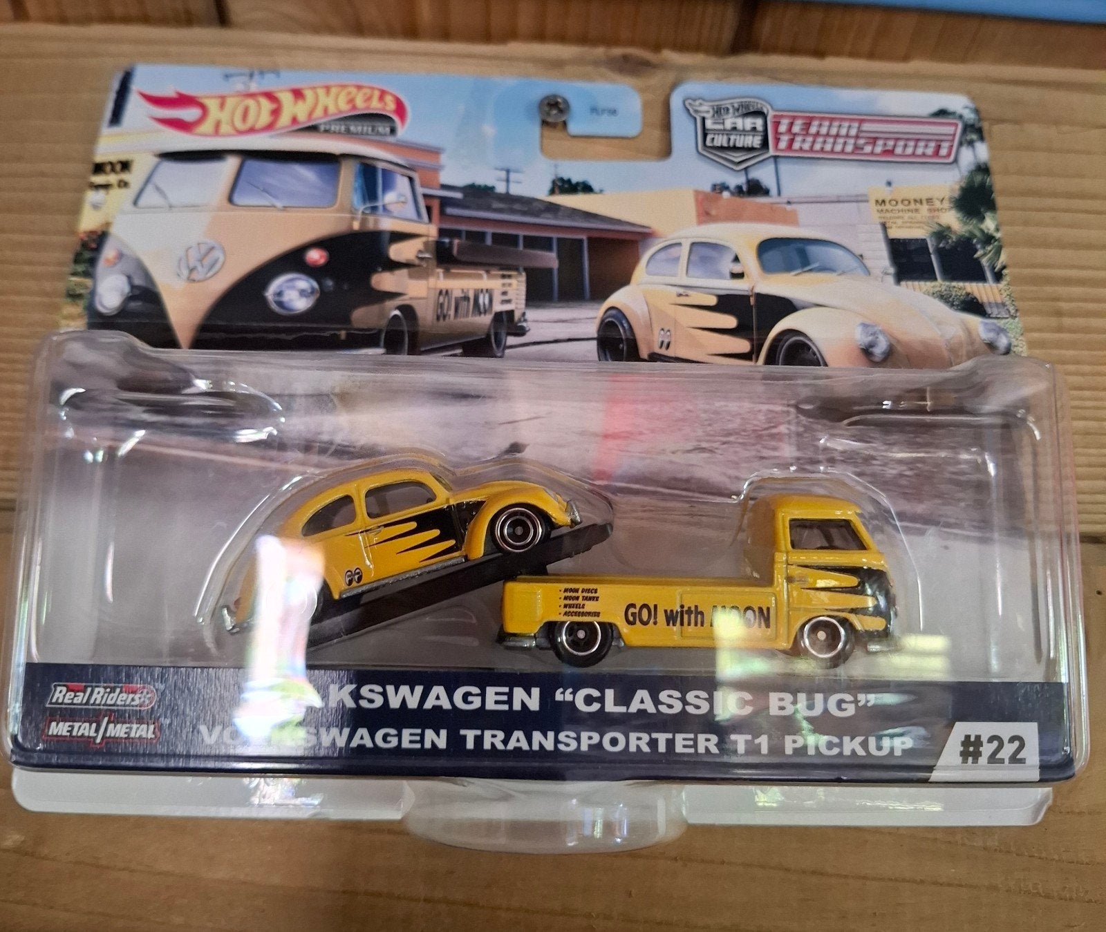 Hot Wheels Team Transport VW Kever & T1 Pickup #22, Ophalen of Verzenden, Nieuw