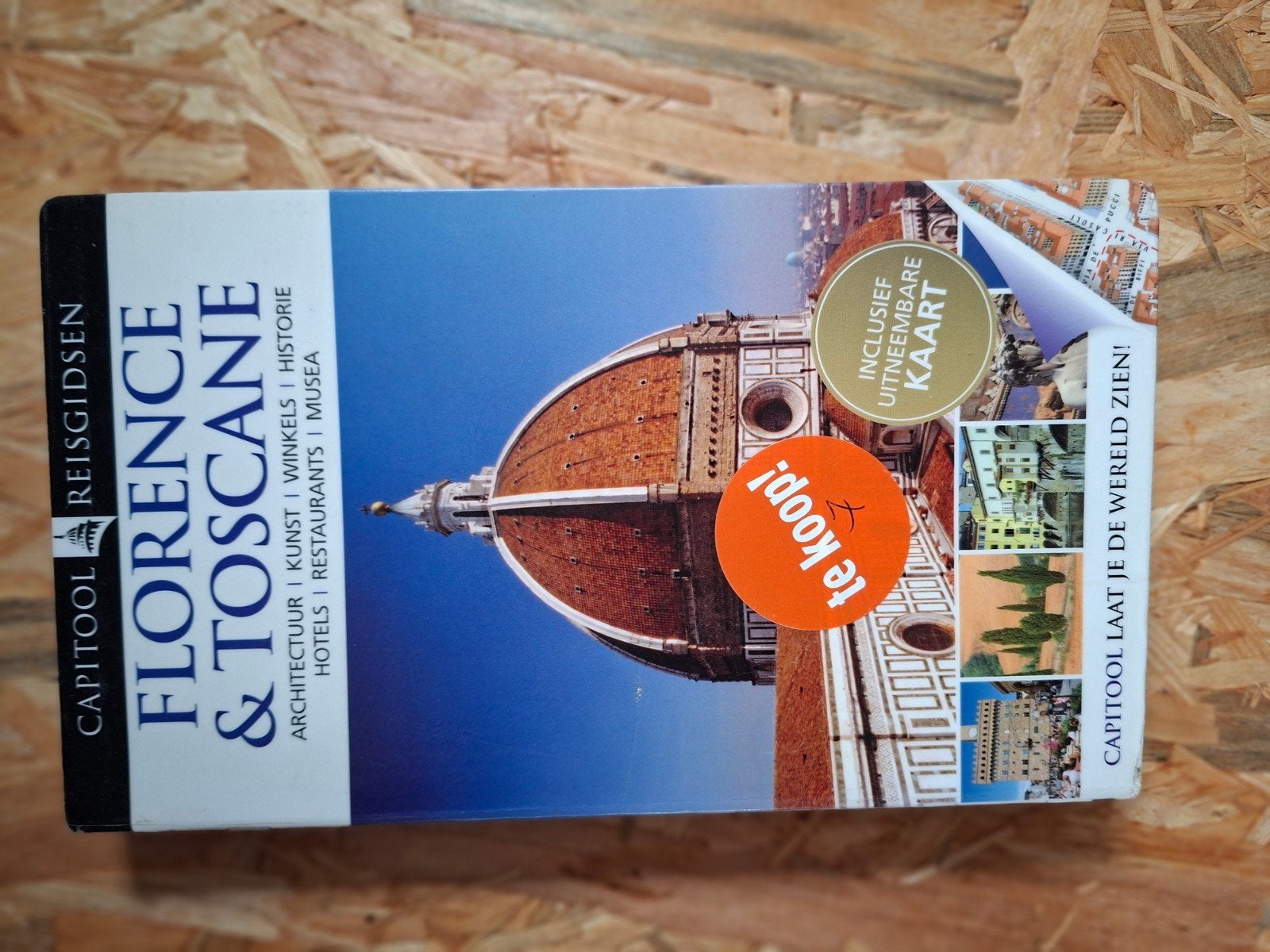Capitool Reisgids Florence & Toscane met uitneembare kaart, Gelezen, Capitool, Europa, Ophalen of Verzenden