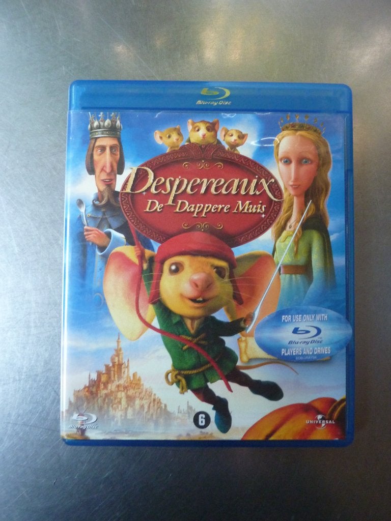 Despereaux, De Dappere Muis, Cd's en Dvd's, Gebruikt, Film, Ophalen of Verzenden, Tekenfilms en Animatie