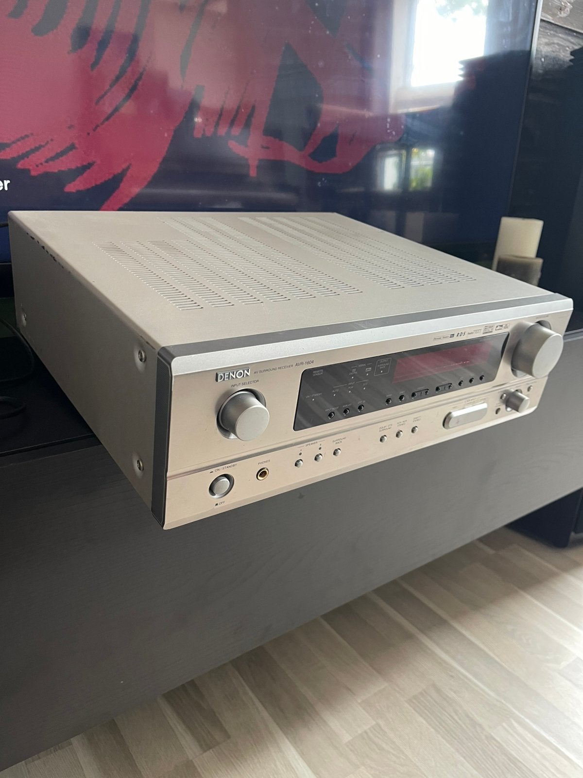 Denon AVR-1604 receiver 5.1 versterker, Ophalen of Verzenden, 120 watt of meer, Denon