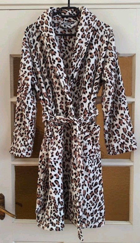 Ochtend jas l fleece v oksel tot oksel 60 cm lengte 100 cm n, Kleding | Dames, Huispakken, Ophalen of Verzenden, Zo goed als nieuw