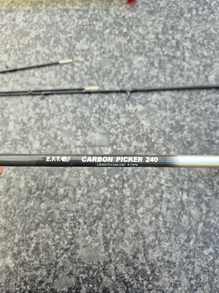 Carbon Picker 240,  Okuma molen, Ophalen of Verzenden, Zo goed als nieuw, Werphengel