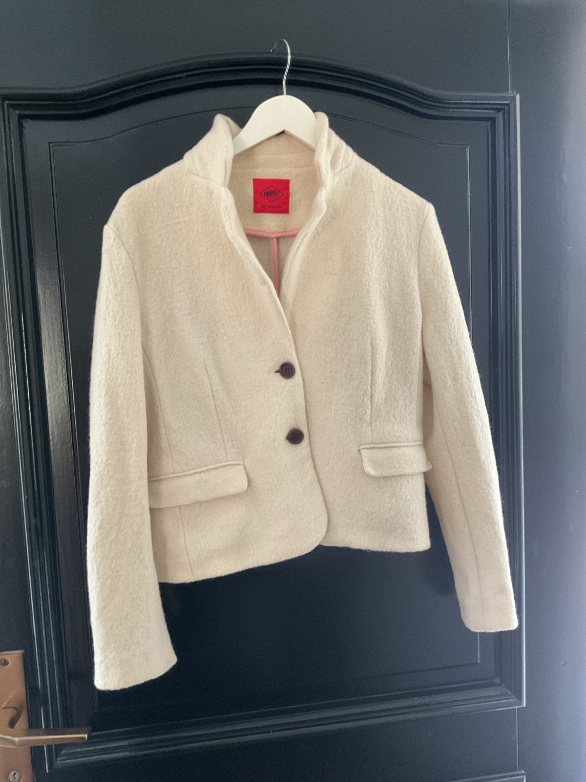 Crème kleurig jasje van het merk 'Oilily, Ophalen of Verzenden, Zo goed als nieuw, Maat 38/40 (M), Beige