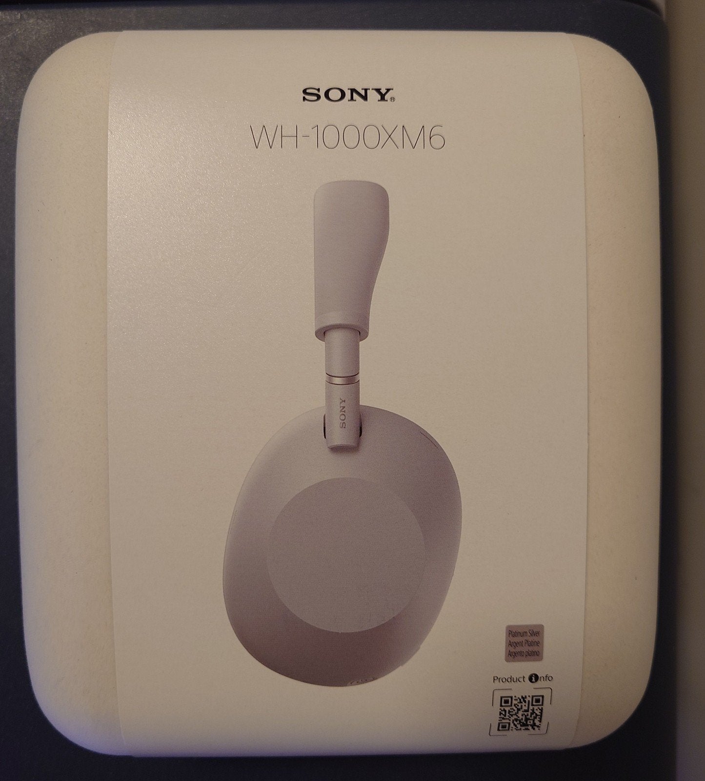 Sony WH-1000XM6 headphone with NC (sealed), Audio, Tv en Foto, Koptelefoons, Ophalen, Draadloos, Zilver, Nieuw