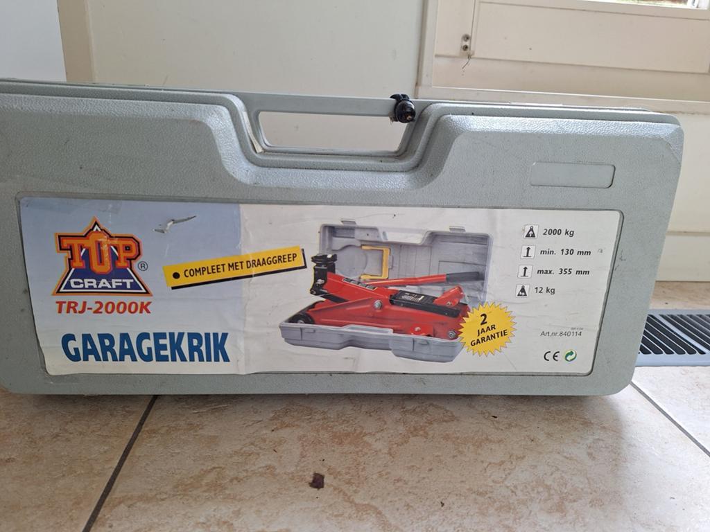 Garagekrik 2000 kg, Doe-het-zelf en Verbouw, Gereedschap | Handgereedschap, Ophalen