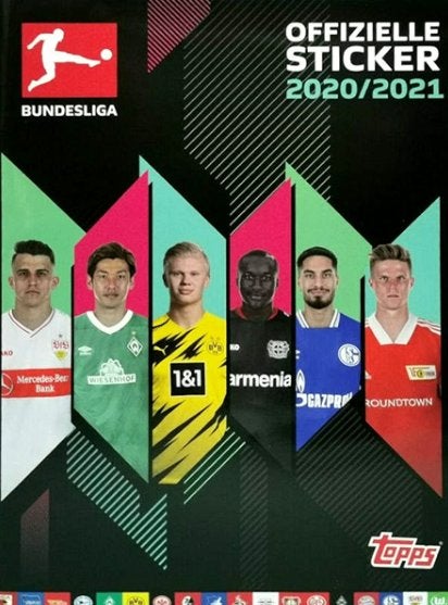 Topps Bundesliga 160 stickers 2020/2021, Ophalen, Nieuw, Meerdere stickers