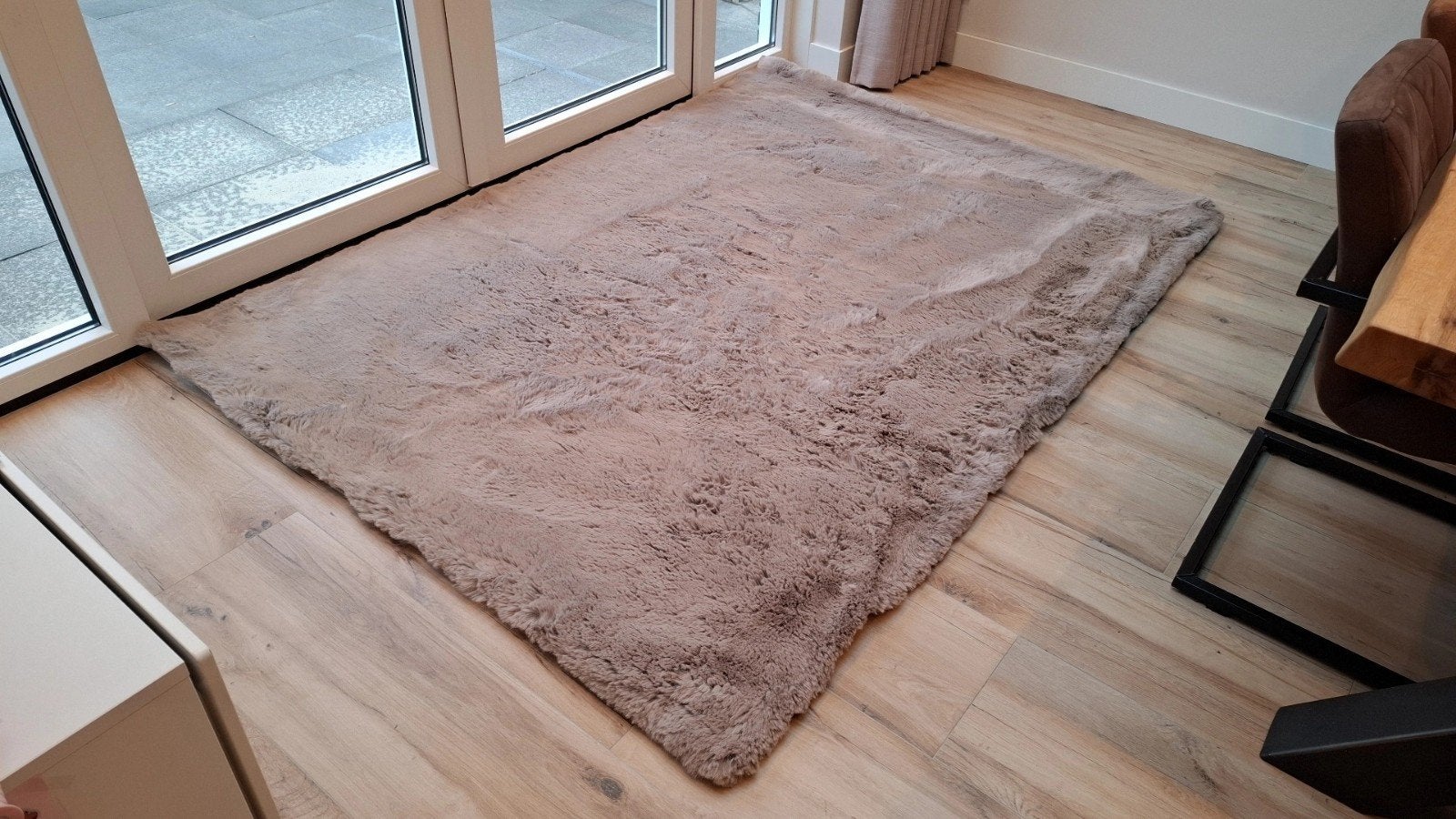 Vloerkleed nieuw, Ophalen, Beige, 150 tot 200 cm, Rechthoekig