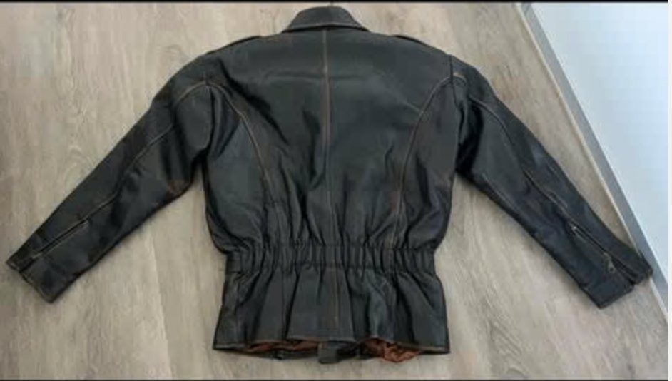 Stoere motorjas, universeel, Jas | textiel, Dames, Tweedehands, Ophalen