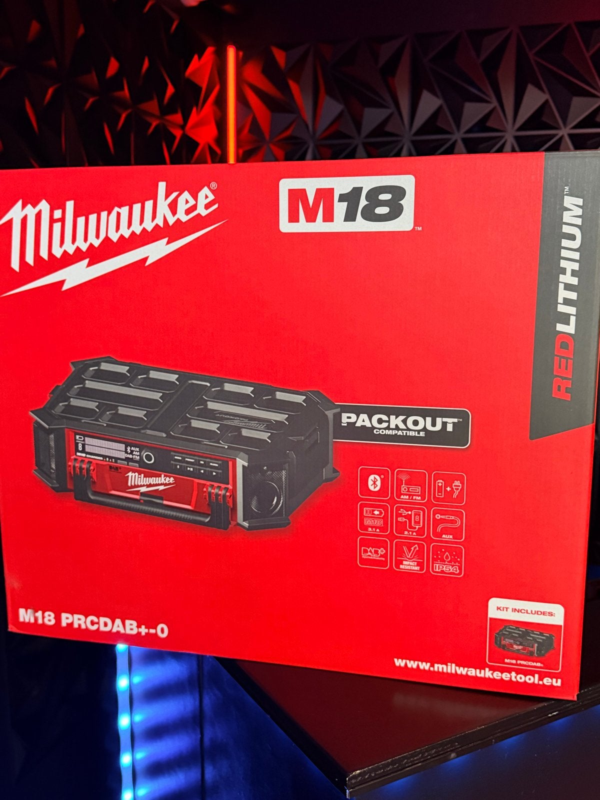 Milwaukee M18 Bouwradio - Nieuw in doos, Doe-het-zelf en Verbouw, Gereedschap | Overige machines, Ophalen, Nieuw