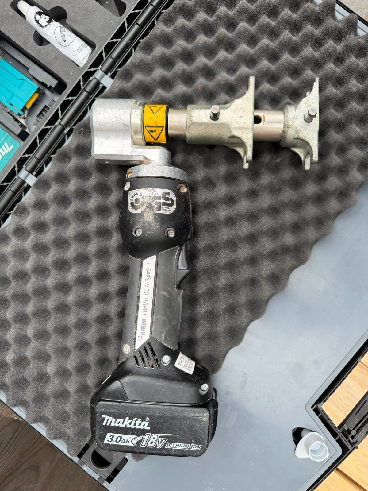 Rehau A-light 2 schuifhulstang perstang set, Ophalen of Verzenden, Zo goed als nieuw