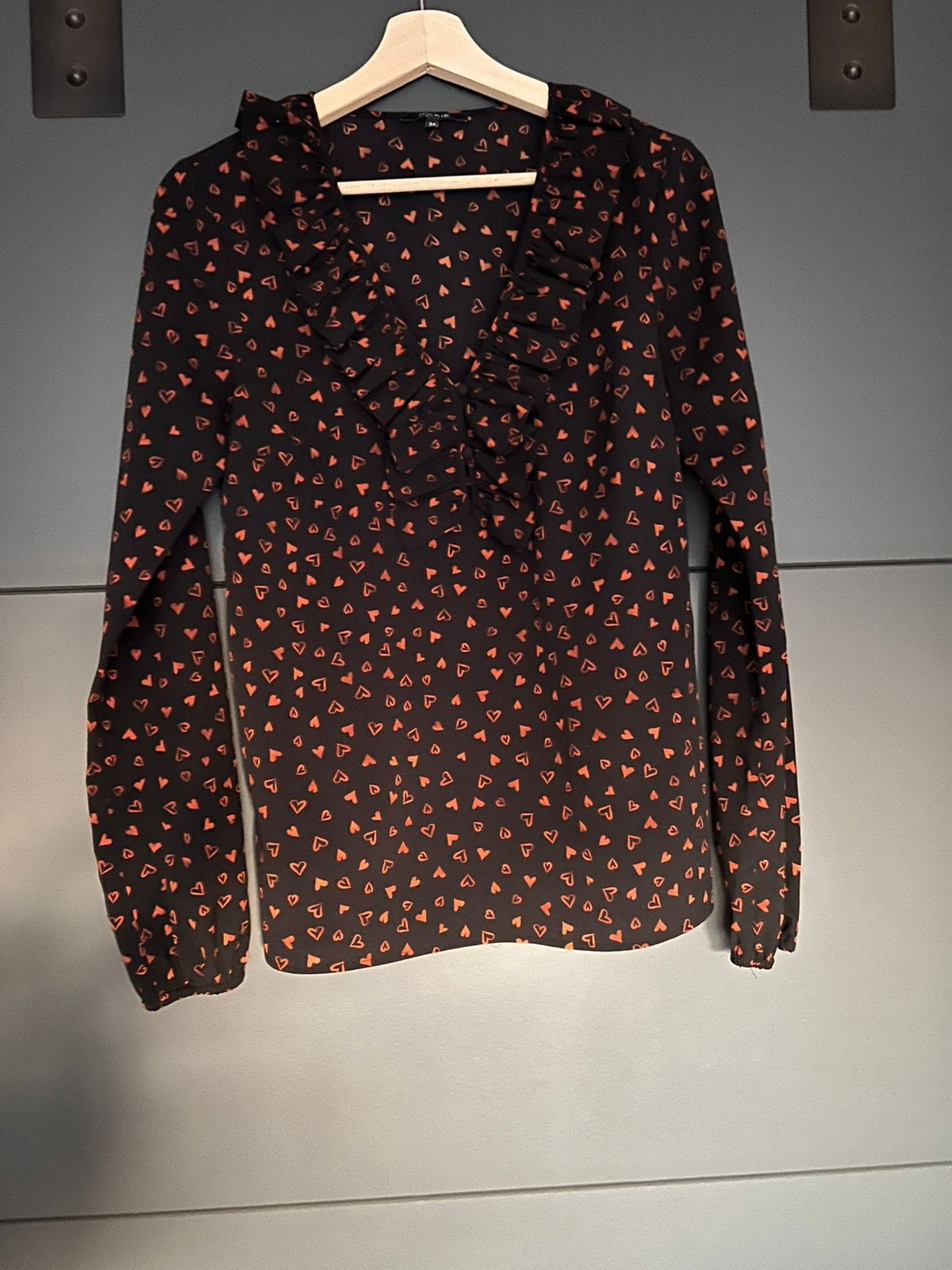 Blouse NIKKIE maat 34, Ophalen of Verzenden, Zo goed als nieuw, Maat 34 (XS) of kleiner, Zwart