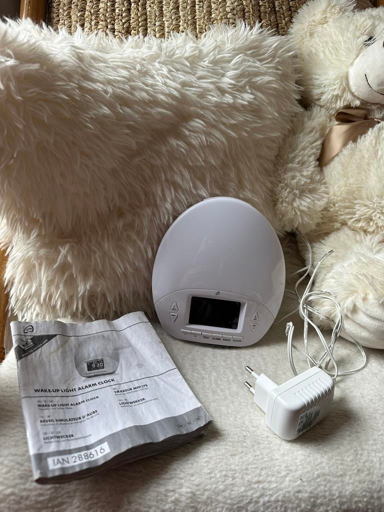 Auriol Wake-Up Light Alarm Clock, modelnummer IAN 288616, Ophalen of Verzenden, Zo goed als nieuw