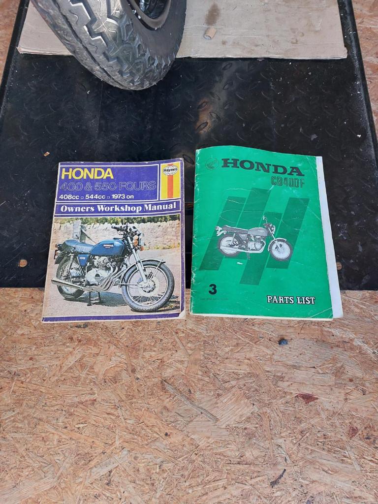 Honda CB400f super sport project, Motoren, Ophalen, Gebruikt