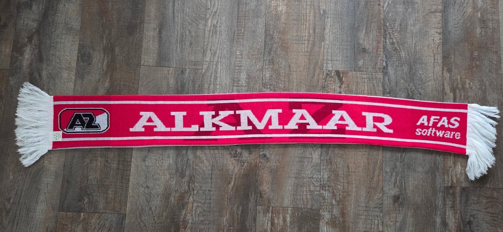 Sjaal AZ Alkmaar, Verzamelen, Ophalen of Verzenden, Zo goed als nieuw, AZ, Vaantje of Sjaal