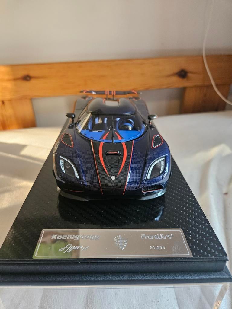 Koenigsegg Agera R BLT frontiart, Hobby en Vrije tijd, Modelauto's | 1:18, Ophalen of Verzenden, Nieuw, Auto, Overige merken