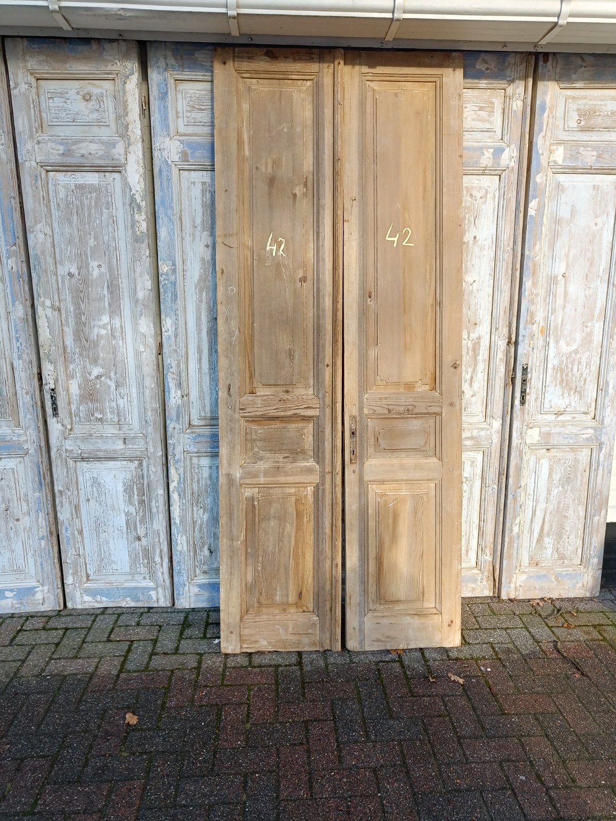 Paneeldeuren kastdeuren oude deuren, Antiek en Kunst, Ophalen