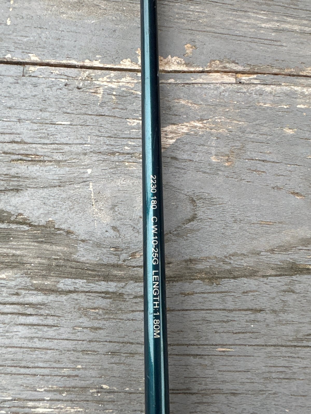 Prion spin pro Werphengel 1.80m, CW 10-25g, Watersport en Boten, Hengelsport | Algemeen, Ophalen, Gebruikt, Werphengel