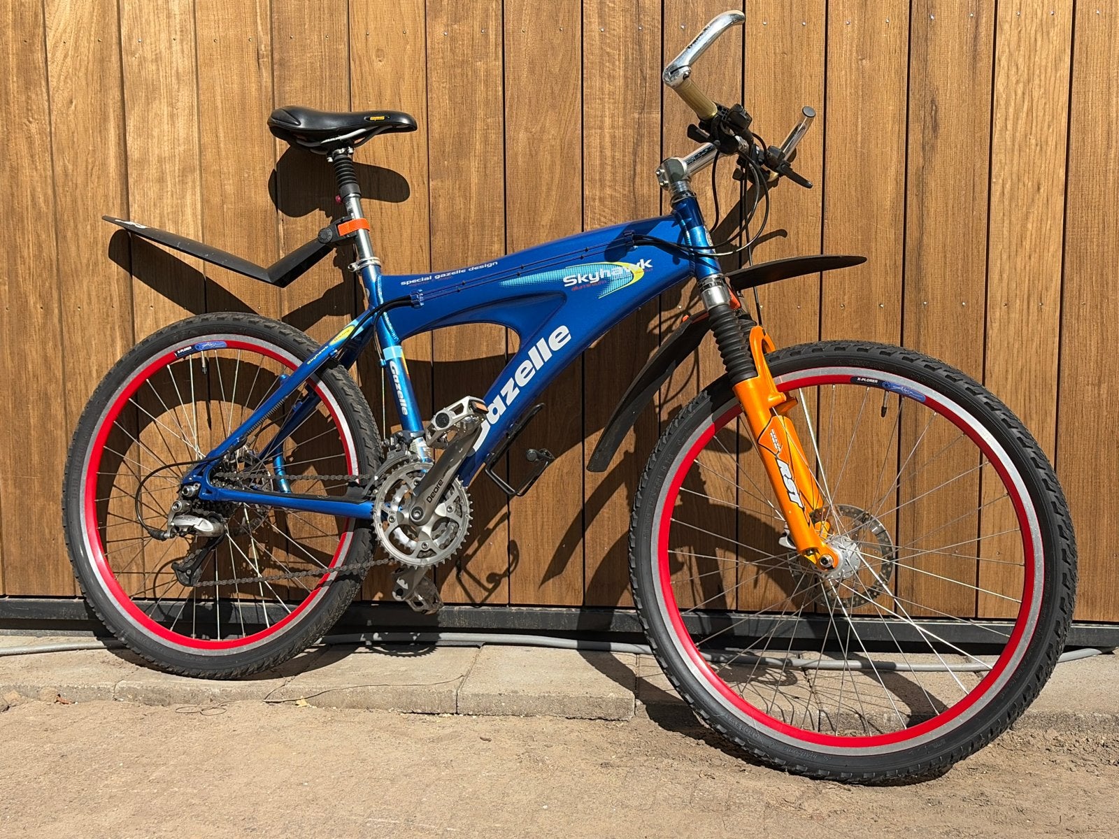 Gazelle Skyhawk Mountainbike - Maat M. Geschikt tot 185cm, Fietsen en Brommers, Fietsen | Mountainbikes en ATB, Ophalen, Gebruikt