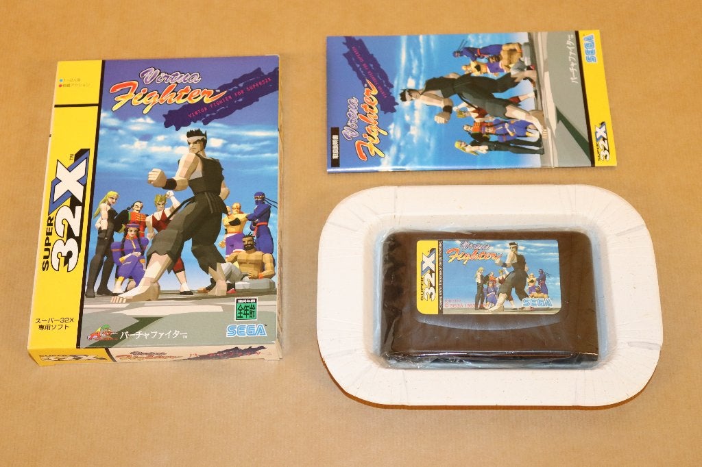 Virtua Fighter Sega 32X Mega Drive Japan, Spelcomputers en Games, Gebruikt, Vechten, 1 speler, Ophalen of Verzenden